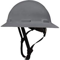 LIDGUARD&reg; Full Brim Hardhat with Chinstrap, Meets CSA Type 1, Ratchet Suspension, Vented Mukwa Safety Services