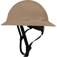 LIDGUARD&reg; Full Brim Hardhat with Chinstrap, Meets CSA Type 1, Ratchet Suspension, Vented Mukwa Safety Services