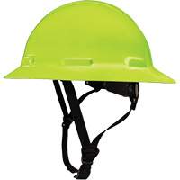 LIDGUARD&reg; Full Brim Hardhat with Chinstrap, Meets CSA Type 1, Ratchet Suspension, Vented Mukwa Safety Services