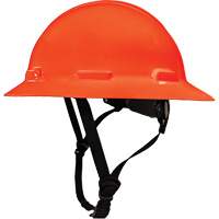 LIDGUARD&reg; Full Brim Hardhat with Chinstrap, Meets CSA Type 2, Ratchet Suspension, Vented Mukwa Safety Services