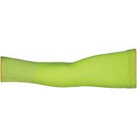 Max KTX1HV Cut-Resistant Sleeve, Small, TenActiv, 18", ASTM ANSI Level A9, High Visibility Yellow Mukwa Safety Services