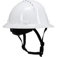 Kilimanjaro Full Brim Safety Helmet with HDPE Shell, Meets CSA Type 2, Ratchet Suspension, Vented Mukwa Safety Services