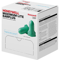 Bouchons d'oreilles en mousse &agrave; basse pression Maximum Lite de Howard Leight, Vrac - Boîte Mukwa Safety Services