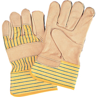 Gants d'ajusteur &agrave; paume s&egrave;che d'usage standard, Dames, Paume en Cuir fleur de vache, Doublure en Coton Mukwa Safety Services