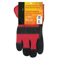 Superior Warmth Winter-Lined Fitters Gloves, Large, Split Cowhide Palm, Thinsulate Inner Lining Mukwa Safety Services