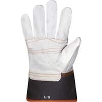 Endura&reg; Sweat-Absorbing Gloves, X-Large, Grain Cowhide Palm, Cotton Inner Lining Mukwa Safety Services