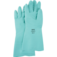 StanSolv&reg; Z-Pattern Grip Gloves, Size 6/X-Small, 13" L, Nitrile, 15-mil Mukwa Safety Services