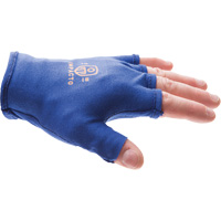 Anti-Impact Fingerless Right-Hand Glove Liner, 6/X-Small, Synthetic Palm, Slip-On Cuff Mukwa Safety Services