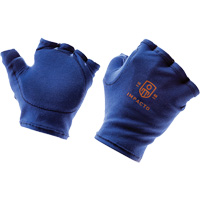 Anti-Impact Tool Grip Fingerless Right-Hand Glove Liner, Size X-Small, Synthetic Palm Mukwa Safety Services