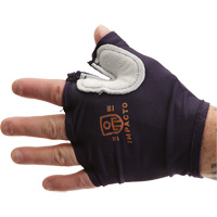 Tool Grip Fingerless Glove with Web Pad - Right, Size X-Small, Suede Palm Mukwa Safety Services