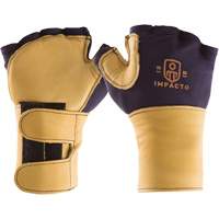 Premium Impact & Repetitive Strain Protective Right-Hand Glove, Size X-Small, Grain Leather Palm Mukwa Safety Services