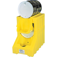 Single Poly-Racker System - Single Racker, 31" L x 53" W x 32.4" H, 66 US gal. Capacity Mukwa Safety Services
