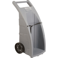 Cylinder Cart, Rubber Wheels, 23" W x 24" L Base, 500 lbs. Mukwa Safety Services