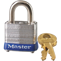 Pin Tumbler Padlock, Keyed Alike, Laminated Steel, 1-1/8" Width Mukwa Safety Services