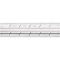 Junior Combination Squares, 6" L, Steel, Satin Mukwa Safety Services
