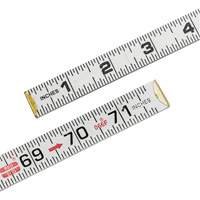 Red End&reg; Flat Reading Rule, 6' L, Wood Mukwa Safety Services