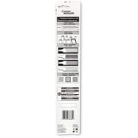 Lime d'affûtage, Plat, 8", Simple/double Mukwa Safety Services