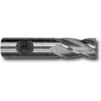 Weldon Shank End Mill, 7/32" Dia., 4 Flutes, High Speed Steel Mukwa Safety Services
