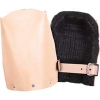 Heavy-Duty Knee Pad, Buckle Style, Leather Caps, Foam Pads Mukwa Safety Services