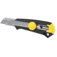 Couteau &agrave; lame cassable Dynagrip, 18 mm, Acier, Prise en Plastique Mukwa Safety Services