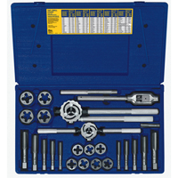 Hanson&reg; Metric Tap & Hex Die Set, 25 Pieces Mukwa Safety Services