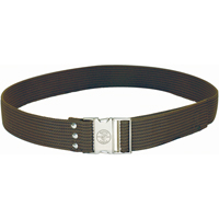 CEINTURE OUTILS TISSE POLY REGLABLE 2-1/4" X, Polypropyl&egrave;ne, Noir Mukwa Safety Services