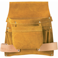 Porte-outils, Porte-clous & vis, Cuir, 6 Poches Mukwa Safety Services
