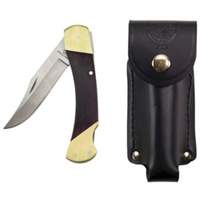 Sportsman Knife with Drop Point Blade Mukwa Safety Services