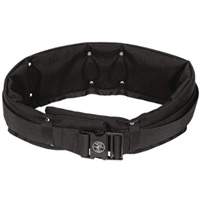 Large PowerLine Padded Tool Belt, Nylon, Black Mukwa Safety Services