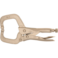Locking Pliers, 6" Length, C-Clamp Mukwa Safety Services
