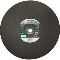 Meule &agrave; tronçonner haute vitesse pour le b&eacute;ton C24R, 12" x 1/8", Arbre de 25/32", Type 1, Carbure de silicium, 6300 Tr/min Mukwa Safety Services