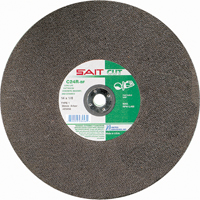 Meule &agrave; tronçonner haute vitesse pour le b&eacute;ton C24R, 14" x 1/8", Arbre de 1", Type 1, Carbure de silicium, 5400 Tr/min Mukwa Safety Services