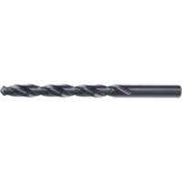 Foret court, Acier rapide au cobalt/Acier rapide, 13/64", 3-5/8" lo, 2-7/16" Cannelure, 118° Angle Mukwa Safety Services
