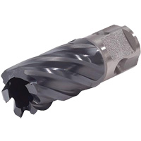 Icecut Universal Shank Annular Core Cutter, 7/16" Diameter, High Speed Steel, 1" Depth of Cut, 3/4" Shank Mukwa Safety Services