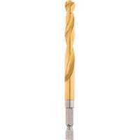 Shockwave Drill Bit, 5/16", Titanium, 2-39/64" Flute, 135° Point Mukwa Safety Services