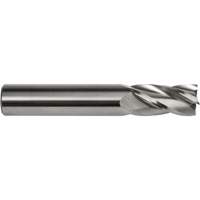 S134 End Mill, 1/8" Dia., 1-1/2" L, 4 Flutes, 1/8" Shank, Carbide Mukwa Safety Services