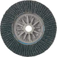 Long Life C-Trim Flap Disc, 4-1/2" x 5/8"-11, Type 27, 40 Grit, Zirconia Alumina Mukwa Safety Services