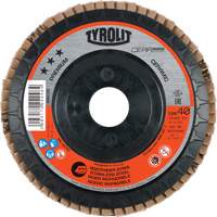Flap Disc, 4-1/2" x 5/8"-11, Type 27, 40 Grit, Ceramic Mukwa Safety Services