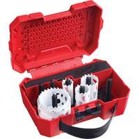 Trousse de scie-cloche &agrave; dents en carbure Hole Dozer, 9 morceaux Mukwa Safety Services