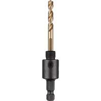 Scie-cloche petit filet avec tr&eacute;pan pilote au cobalt Hole Dozer, 0" - 1-3/16", 1/4" Tige Mukwa Safety Services
