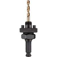 Scie-cloche grand filet avec tr&eacute;pan pilote au cobalt Hole Dozer, 1-1/4" et plus, 1/4" Tige Mukwa Safety Services