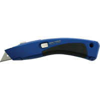 Couteau utilitaire, Robuste, Prise en Caoutchouc/Plastique Mukwa Safety Services