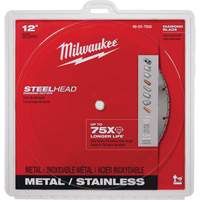 Lame &agrave; tronçonner au diamant Steelhead, 12", Pour M&eacute;tal Mukwa Safety Services