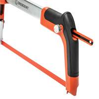 Fast Tension Hacksaw with Dual Material Handle, 12", Ergonomic Handle Mukwa Safety Services