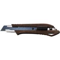 Auto-Lock Knife, 18 mm, Wood Handle Mukwa Safety Services