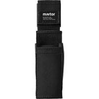&eacute;tui de taille moyenne en tissu pour ceinture avec agrafe, Porte-couteau, Nylon, 2 Poches Mukwa Safety Services