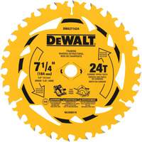 Lame de scie circulaire, 7-1/4", 24 dents, Pour Bois Mukwa Safety Services