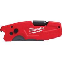 FASTBACK 6-in-1 Folding Utility Knife, 8-3/4" L, 6 Functions, 1 lbs. Mukwa Safety Services