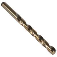 Forets courts, Acier rapide au cobalt, #1, 3-7/8" lo, 2-5/8" Cannelure, 135° Angle Mukwa Safety Services