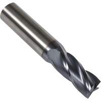 S234 30° Square End Mill, 1/16" Dia., 1-1/2" L, 4 Flutes, 1/8" Shank, Carbide Mukwa Safety Services